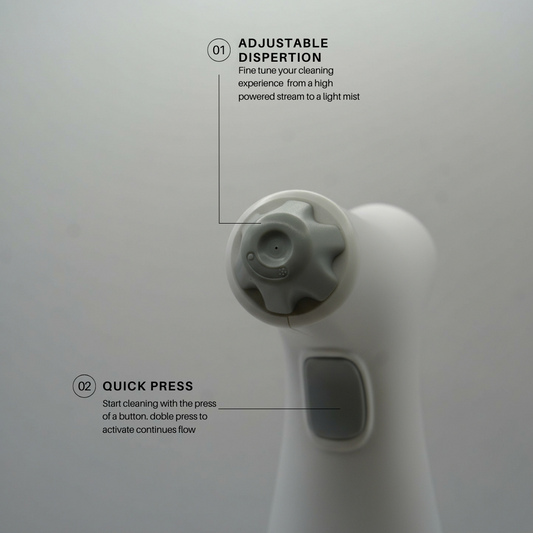 klearly spray head and bottle